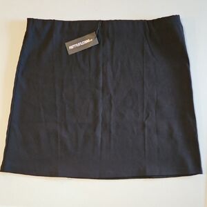 PrettyLittleThing Black Mini Pencil Skirt